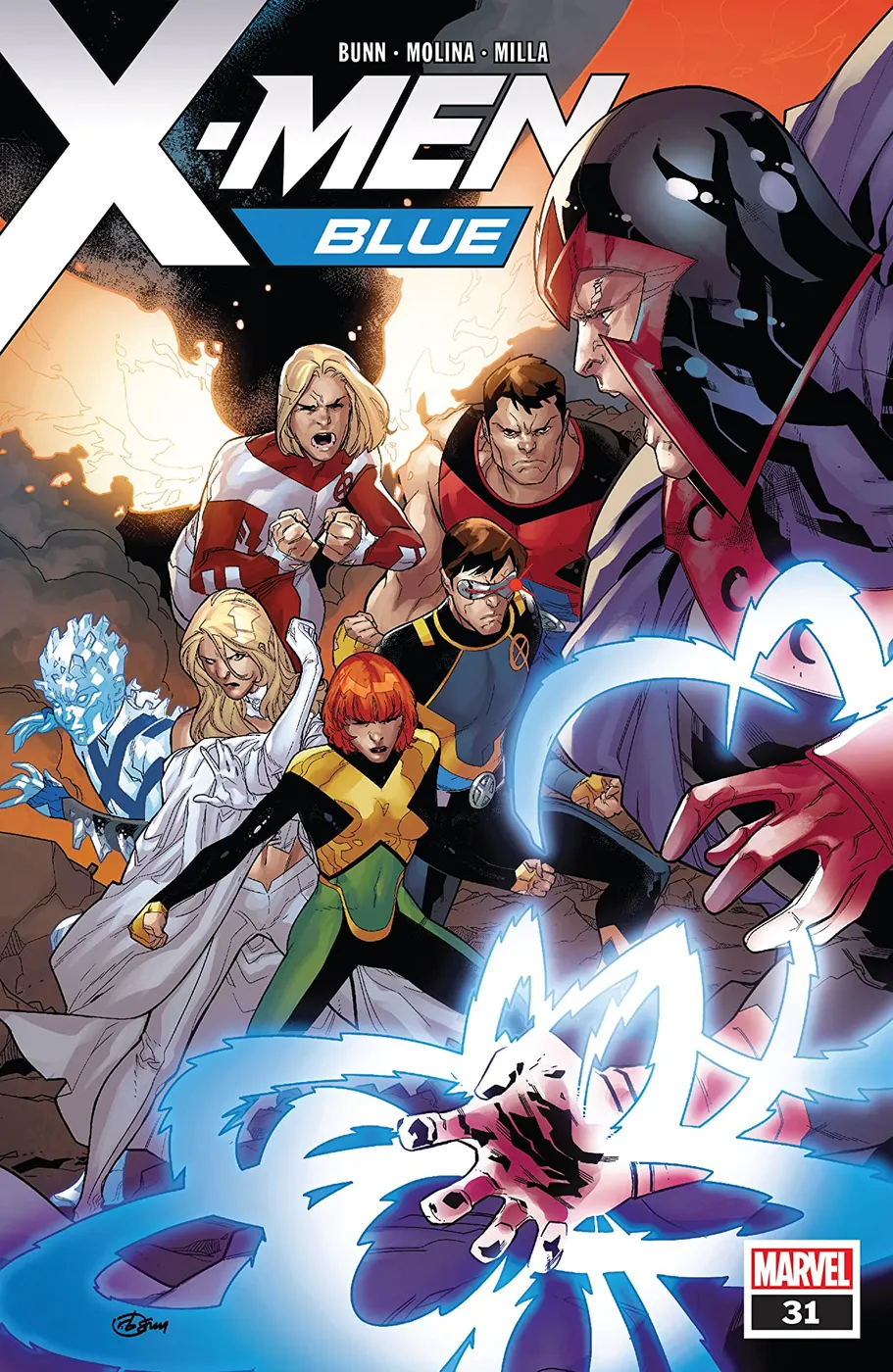 Cover of X-Men: Blue #31