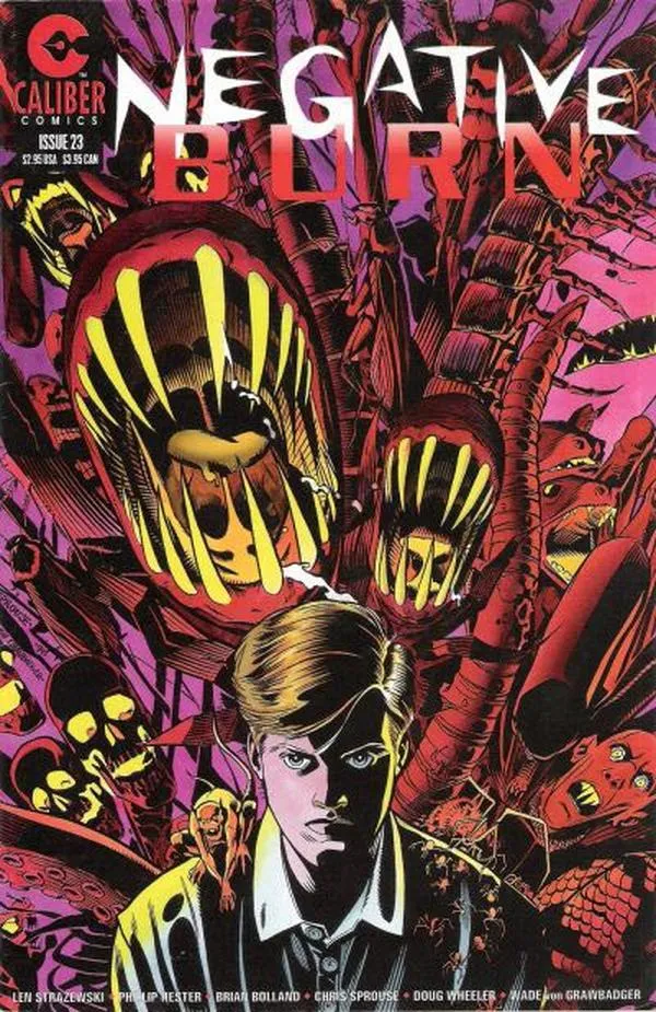 Cover of Negative Burn #23