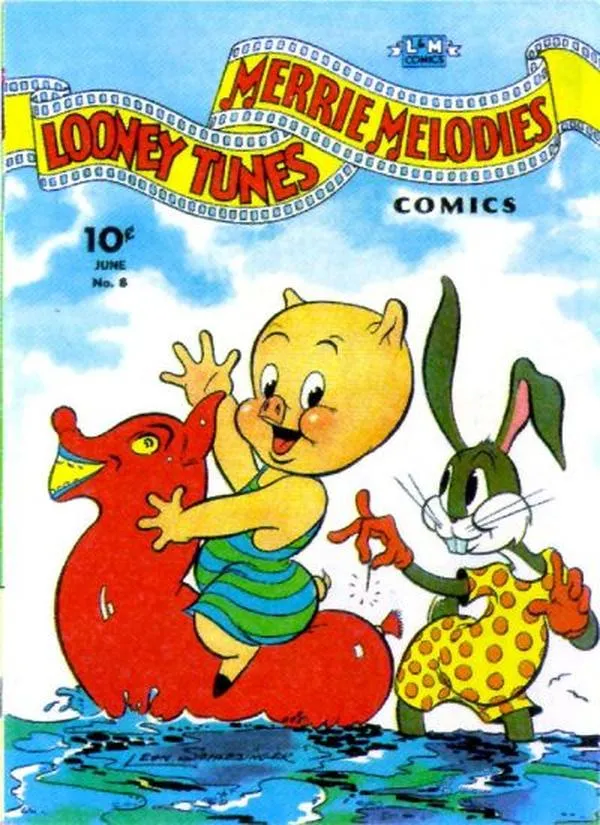 Cover of Looney Tunes and Merrie Melodies Comics #8
