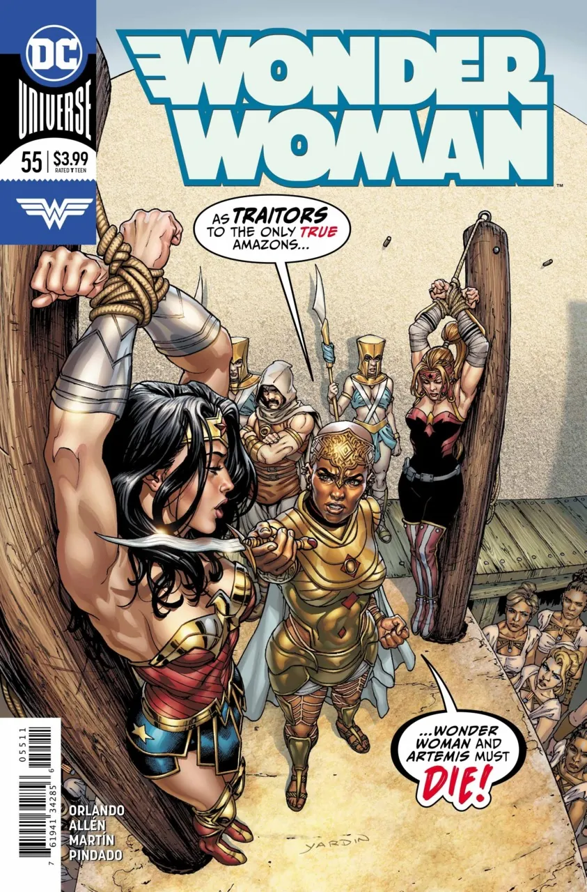 Cover of Wonder Woman #55