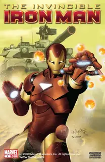 Cover of Invincible Iron Man #2