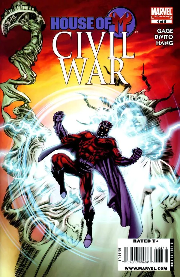 Cover of Civil War: House of M #4