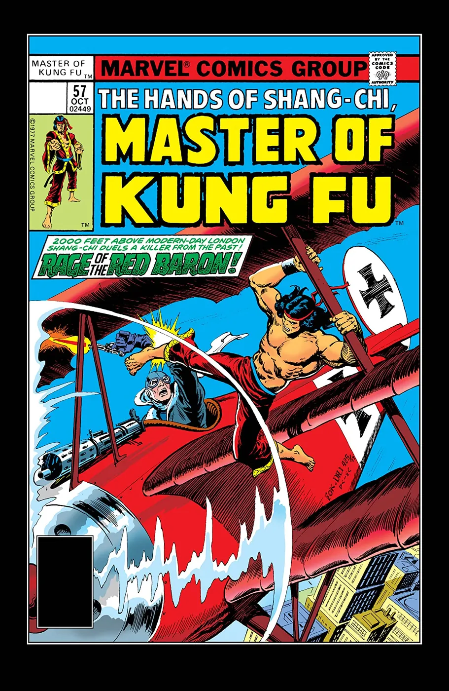 Cover of Master of Kung Fu #57