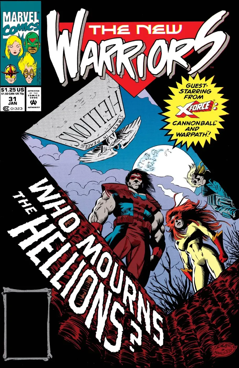 Cover of The New Warriors #31