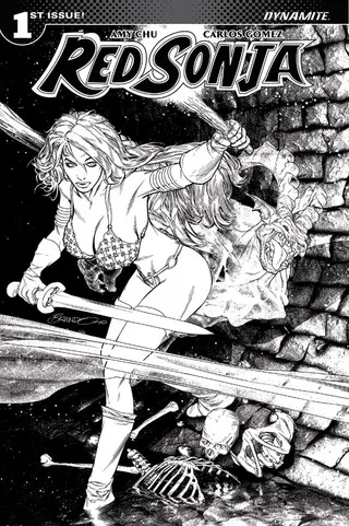 Cover of Red Sonja #1