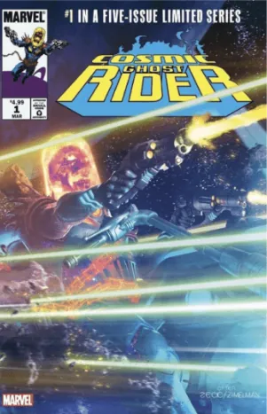 Cover of Cosmic Ghost Rider #1
