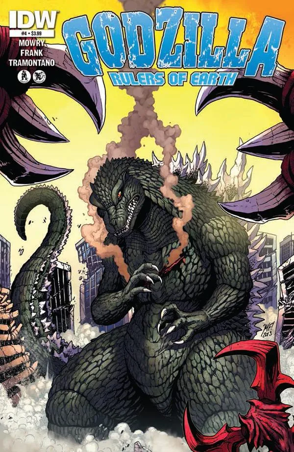 Cover of Godzilla: Rulers of Earth #4