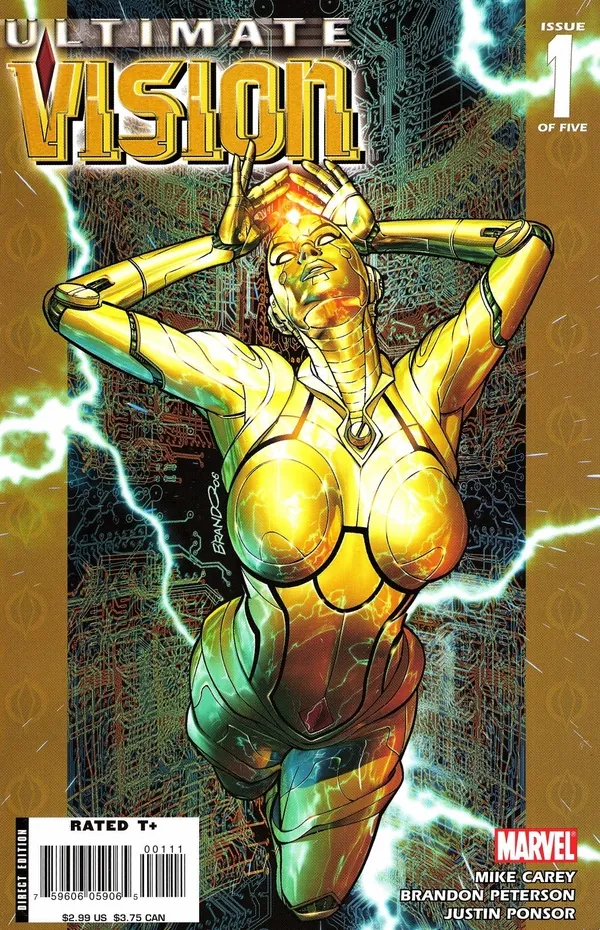 Cover of Ultimate Vision #1