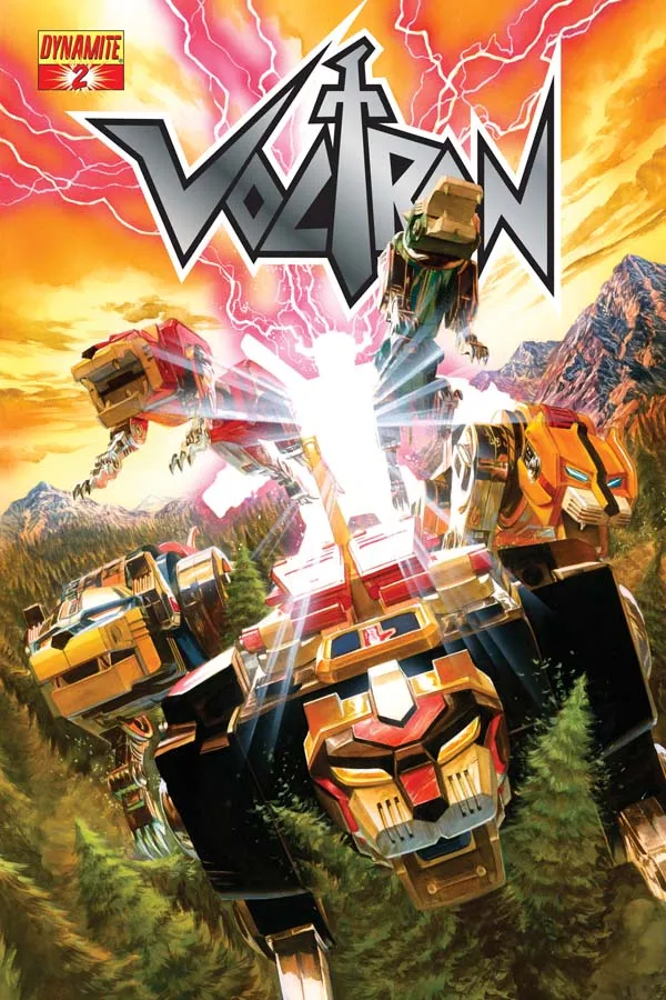 Cover of Voltron #2