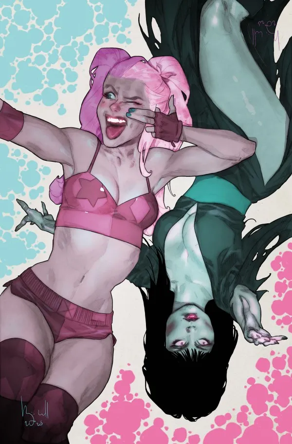 Cover of Harley Quinn x Elvira #4