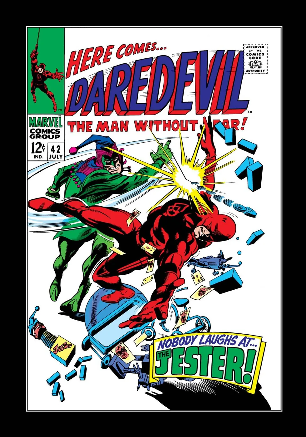 Cover of Daredevil #42