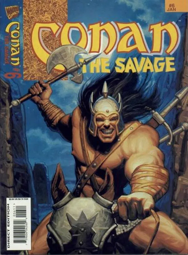 Cover of Conan the Savage #6