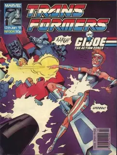 Cover of The Transformers #304