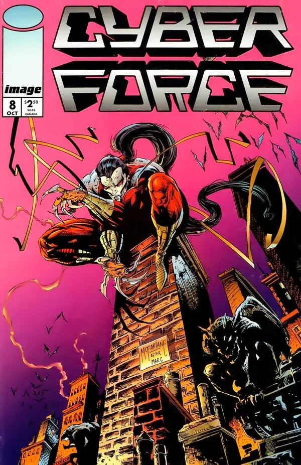 Cover of Cyberforce #8