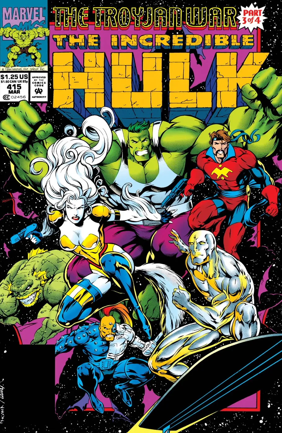 Cover of The Incredible Hulk #415