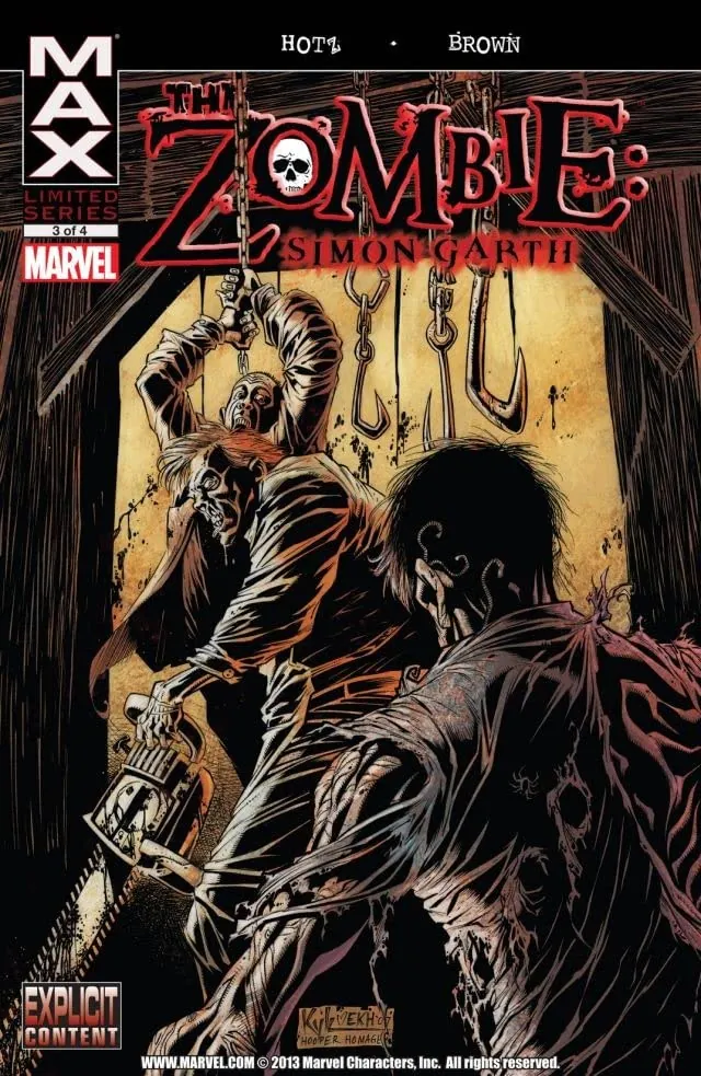 Cover of The Zombie: Simon Garth #3