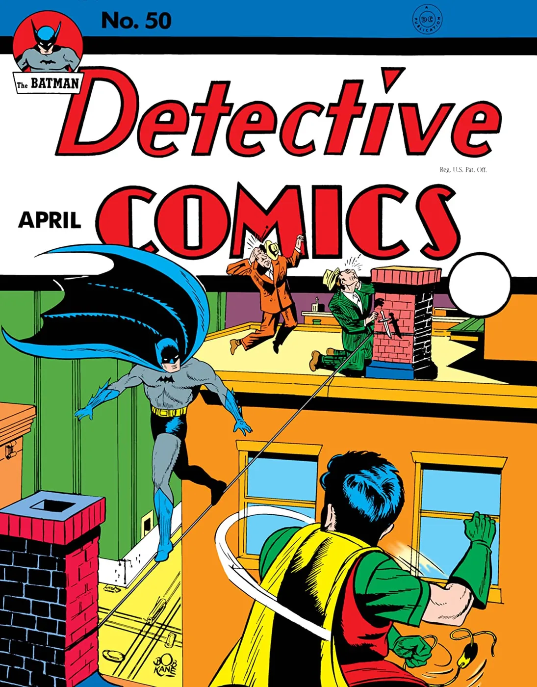 Cover of Detective Comics #50