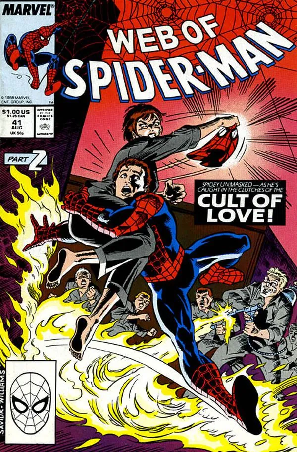 Cover of Web of Spider-Man #41