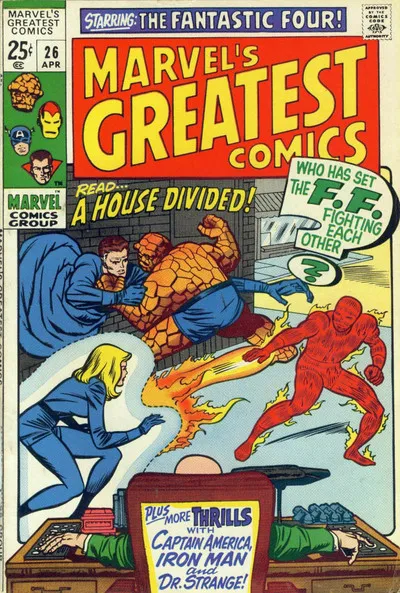 Cover of Marvel's Greatest Comics #26