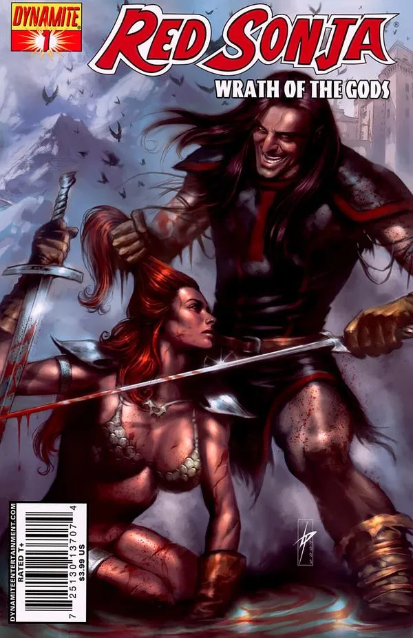 Cover of Red Sonja: Wrath of the Gods #1