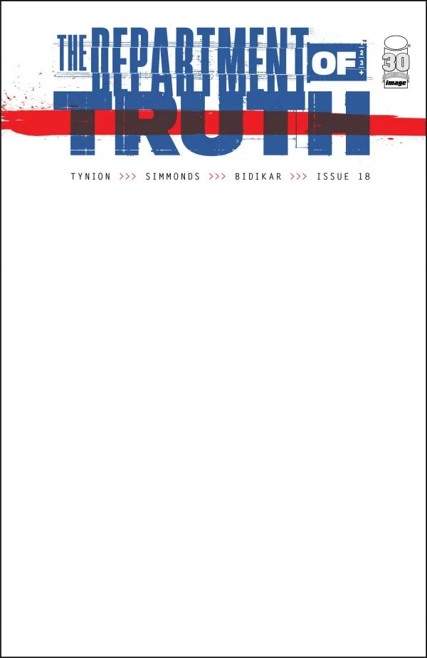 Cover of The Department of Truth #18