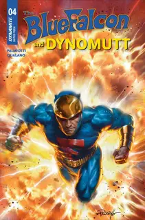 Cover of The Blue Falcon and Dynomutt #4