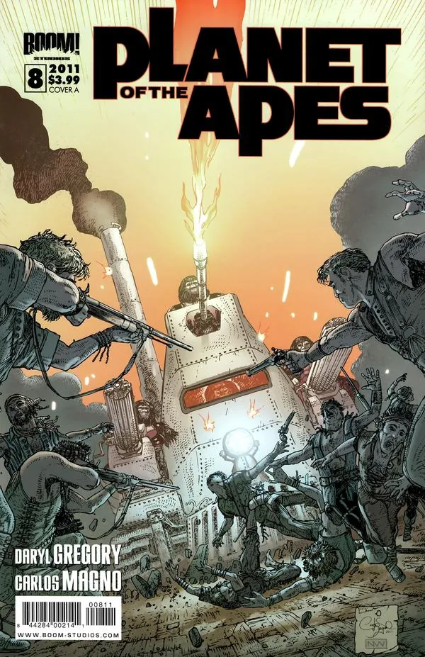 Cover of Planet of the Apes #8