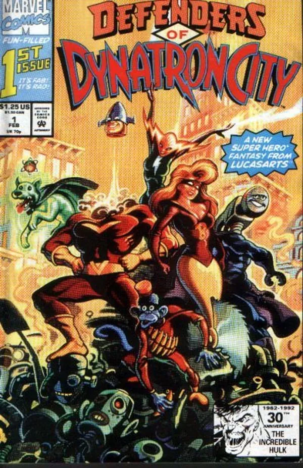 Cover of Defenders of Dynatron City #1
