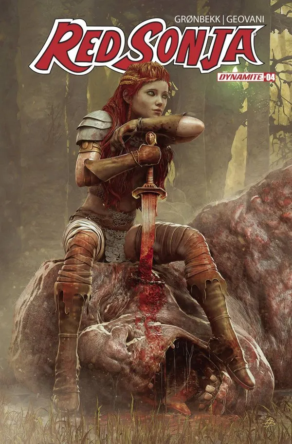 Cover of Red Sonja #4