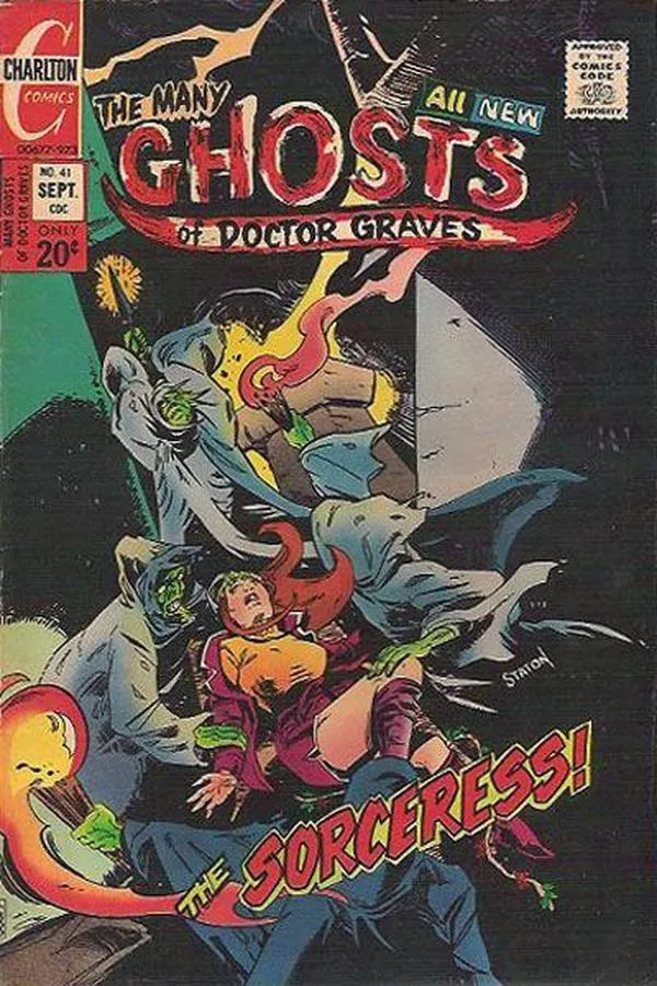 Cover of The Many Ghosts of Dr. Graves #1