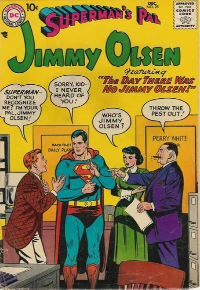 Cover of Superman's Pal, Jimmy Olsen #25