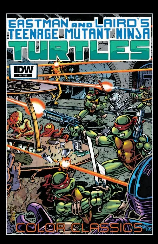 Cover of Teenage Mutant Ninja Turtles Color Classics #5