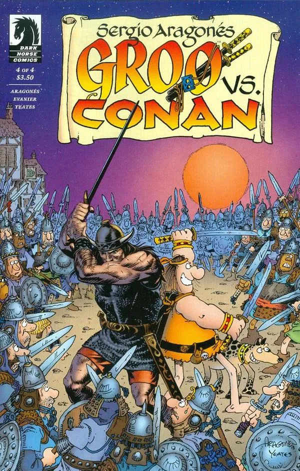 Cover of Groo vs. Conan #4