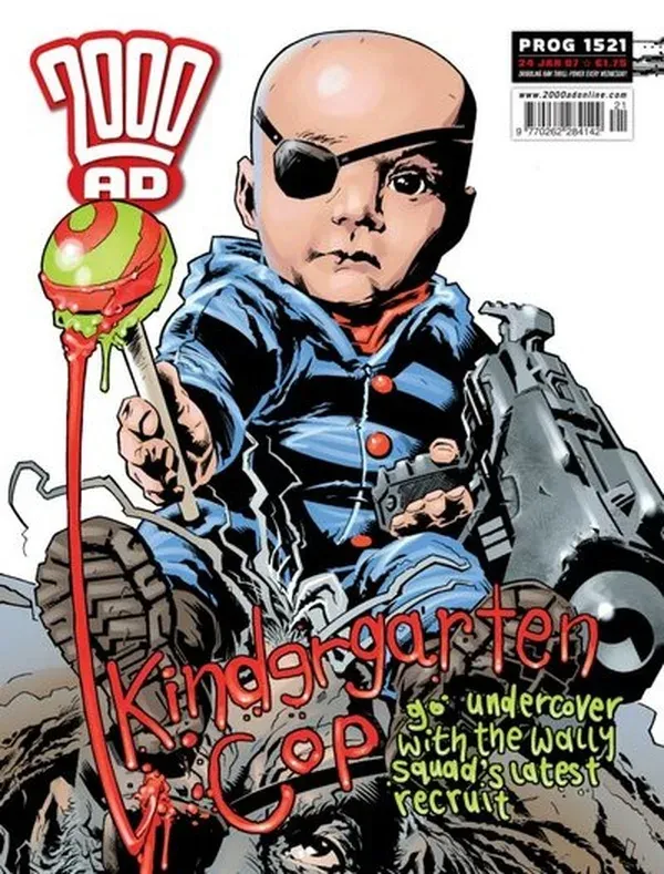 Cover of 2000 AD #1521