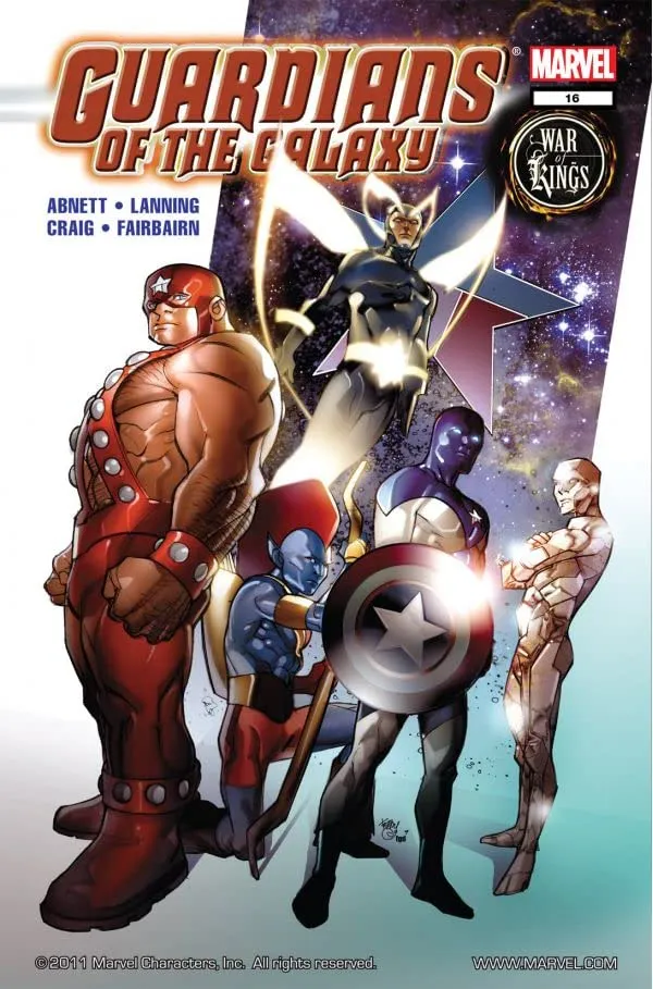 Cover of Guardians of the Galaxy #16