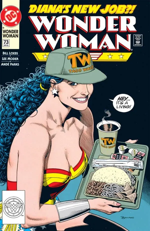 Cover of Wonder Woman #73