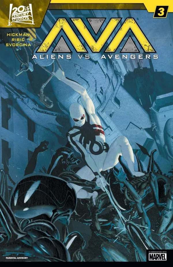 Cover of Aliens vs. Avengers #3