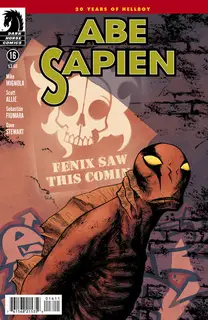 Cover of Abe Sapien #16 (26)