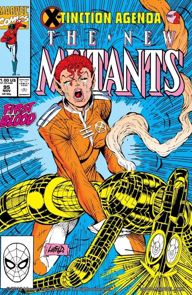 Cover of The New Mutants #95