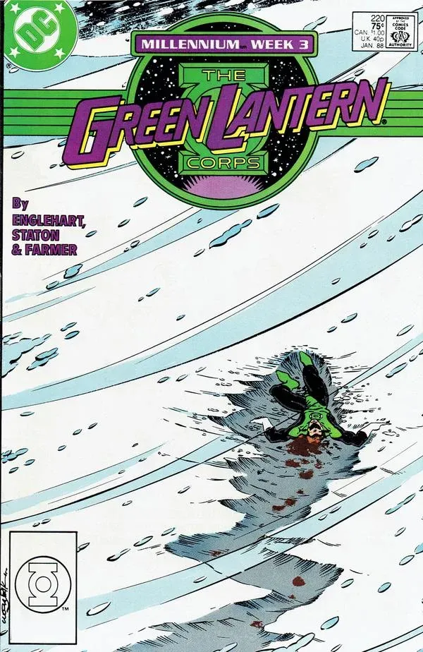 Cover of The Green Lantern Corps #220