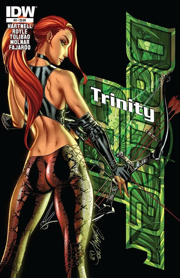 Cover of Danger Girl: Trinity #3