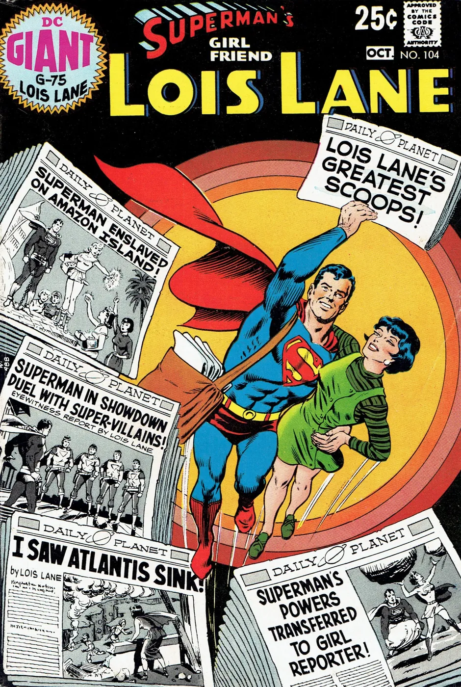 Cover of Superman's Girl Friend, Lois Lane #104