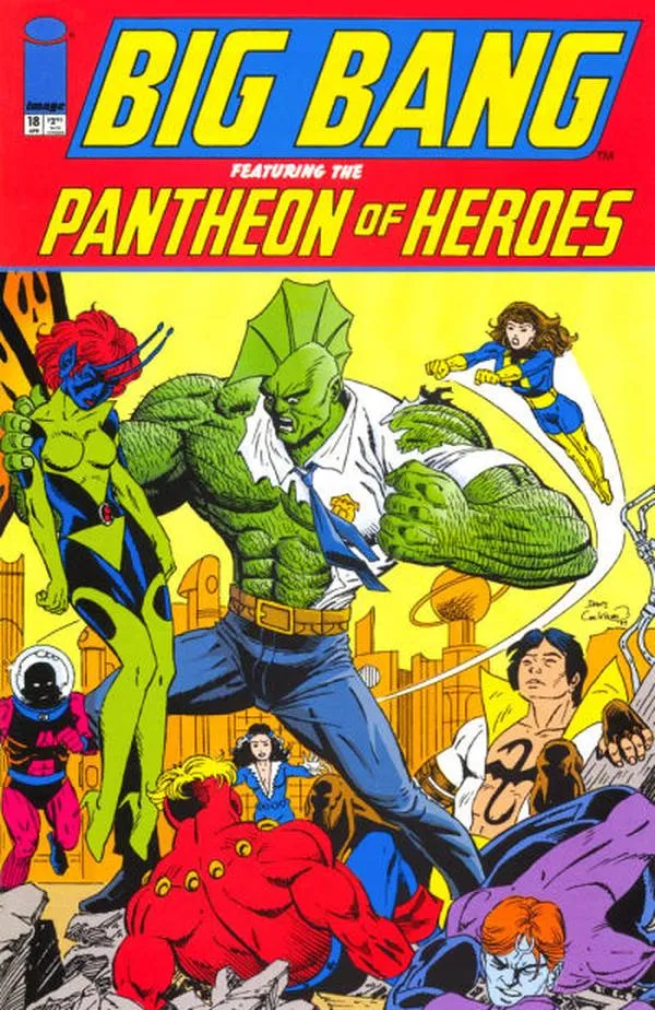 Cover of Big Bang Comics #1