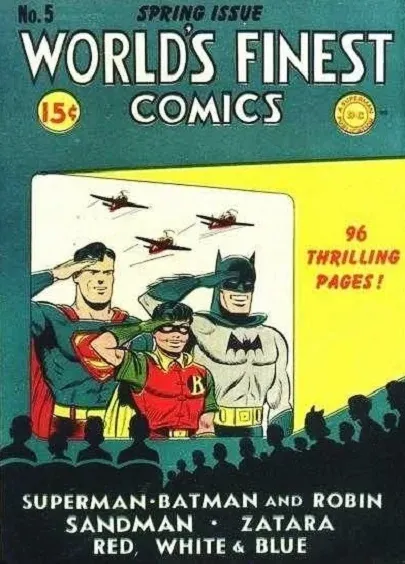 Cover of World's Finest Comics #5