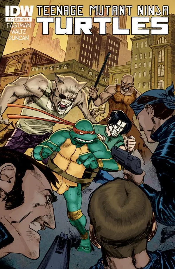 Cover of Teenage Mutant Ninja Turtles #4