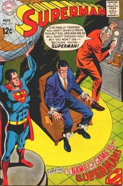 Cover of Superman #211