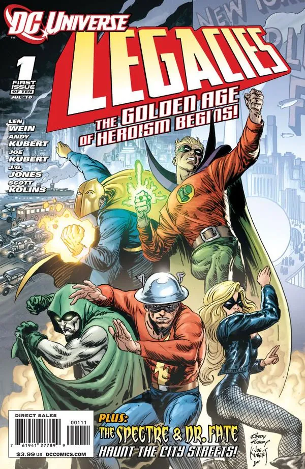 Cover of DCU: Legacies #1