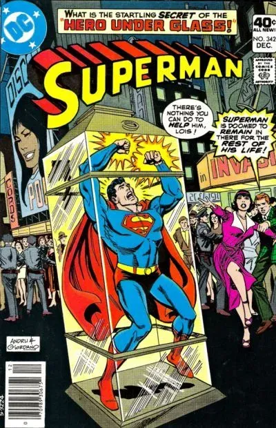 Cover of Superman #342