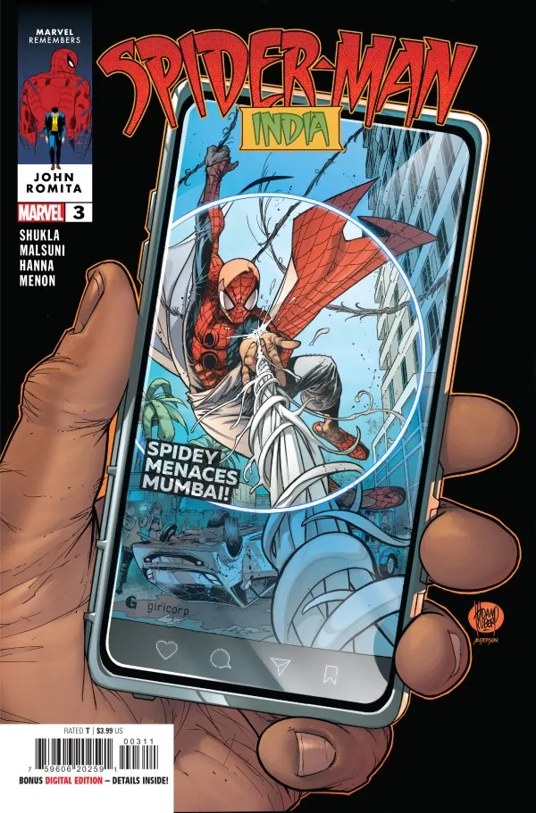 Cover of Spider-Man: India #3