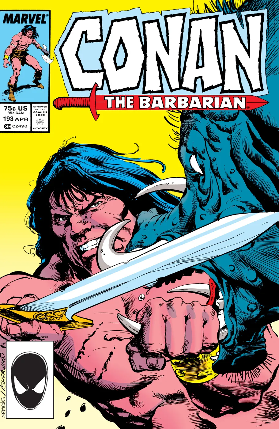 Cover of Conan the Barbarian #193